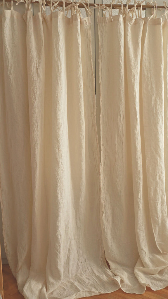 Hemp Drapes/ Home Gift/ Sheer Curtain Panel/ Hemp Drapes/ Long Drapes/ Boho Drapes, Door Drapes/ Window Drapes